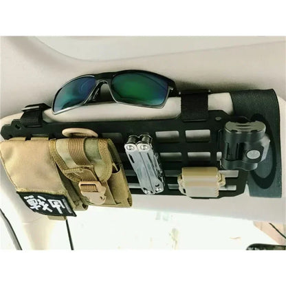 Sun Visor Molle Panel